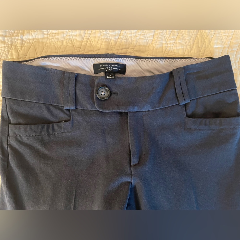 Grey Trouser Low rise Boot cut